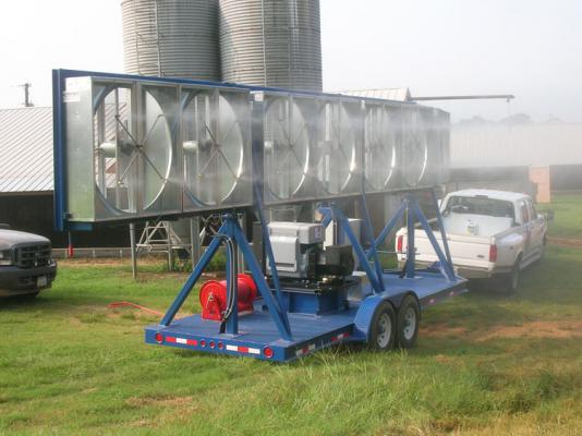 Cline Fan Cooler Trailer