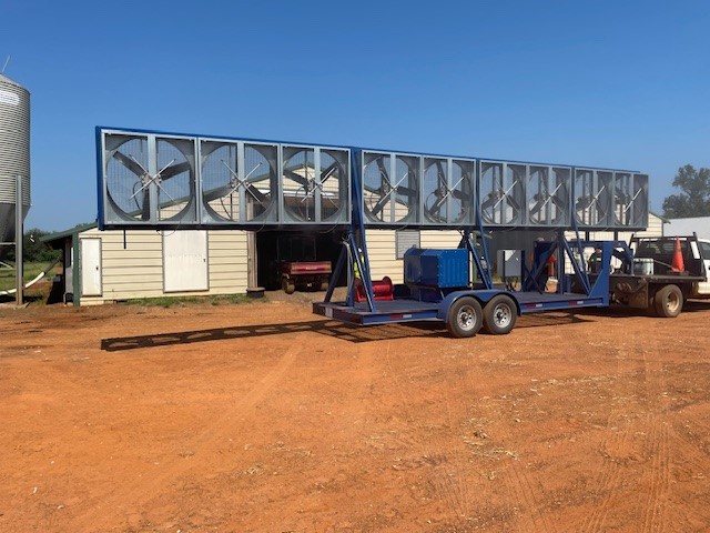 Cline Fan Cooler Trailer